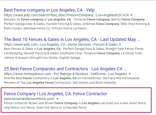 fencing-company-search-optimization